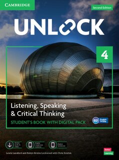 Front cover_Unlock Level 4 Listening, Speaking and Critical Thinking Student's Book with Digital Pack