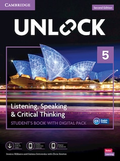 Front cover_Unlock Level 5 Listening, Speaking and Critical Thinking Student's Book with Digital Pack