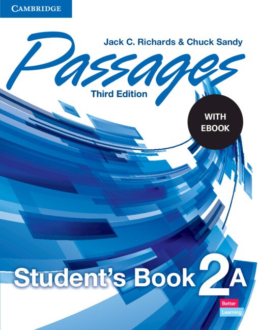 Front cover_Passages Level 2 Student's Book A With Ebook