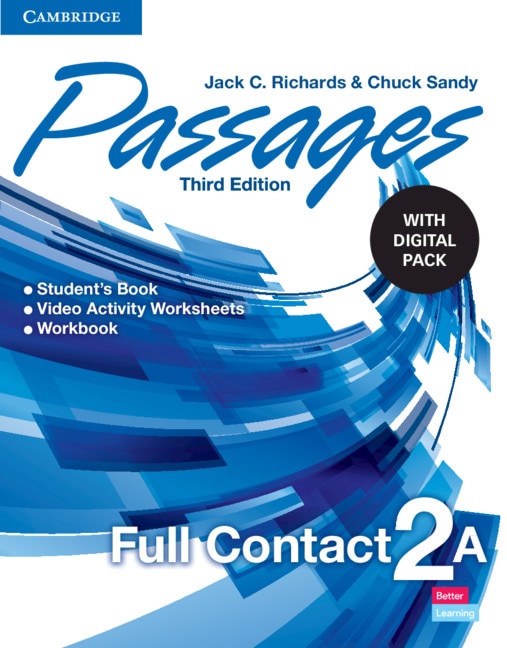 Couverture_Passages Level 2 Full Contact A With Digital Pack
