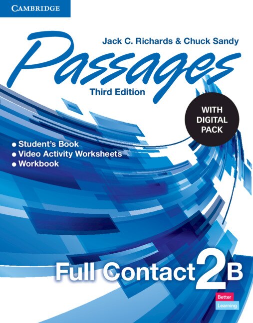 Front cover_Passages Level 2 Full Contact B With Digital Pack