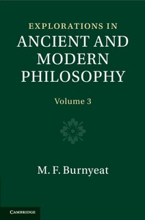 Couverture_Explorations in Ancient and Modern Philosophy: Volume 3