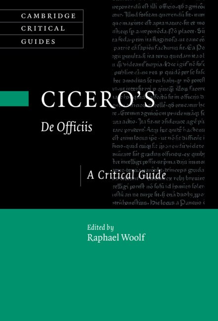 Couverture_Cicero's ‘De Officiis'