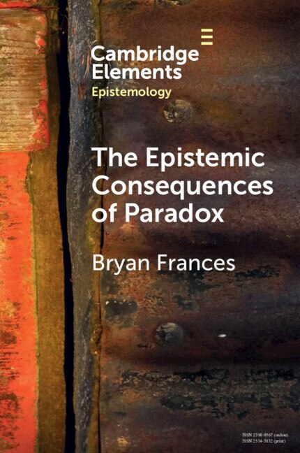 Couverture_The Epistemic Consequences Of Paradox