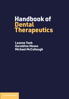 Front cover_Handbook of Dental Therapeutics