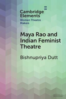 Couverture_Maya Rao and Indian Feminist Theatre