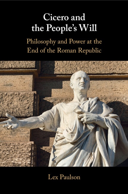 Front cover_Cicero and the People’s Will