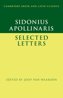 Couverture_Sidonius Apollinaris: Selected Letters
