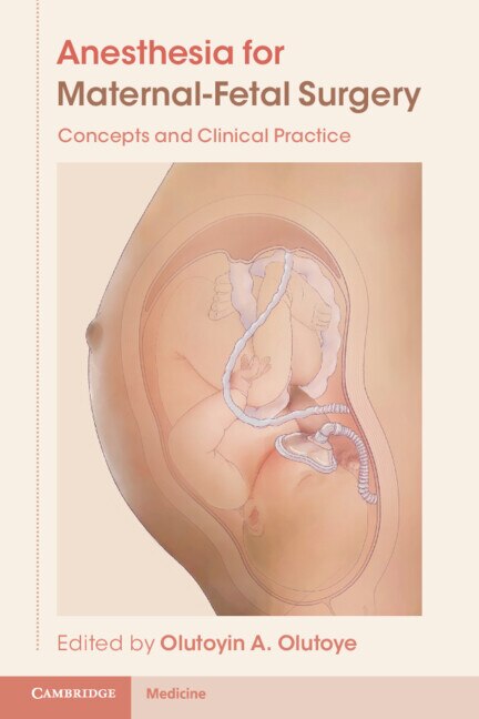 Couverture_Anesthesia For Maternal-fetal Surgery