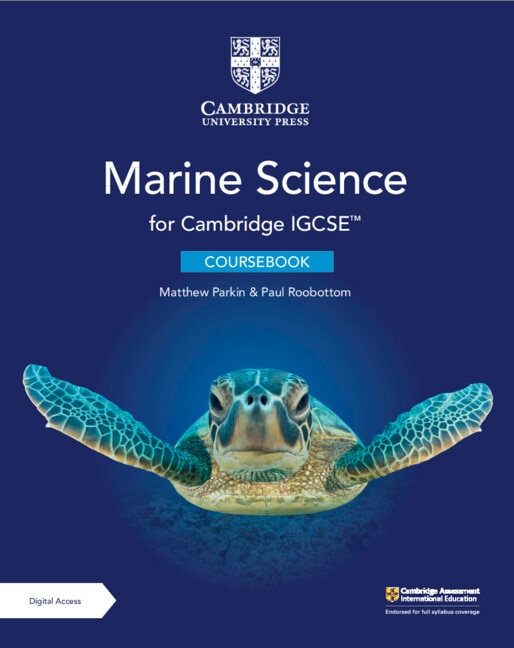Couverture_Cambridge IGCSE™ Marine Science Coursebook with Digital Access (2 Years)