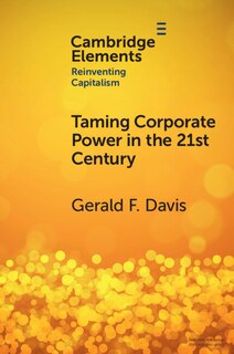 Front cover_Taming Corporate Power In The 21st Century