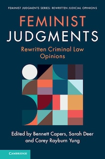 Front cover_Feminist Judgments: Rewritten Criminal Law Opinions