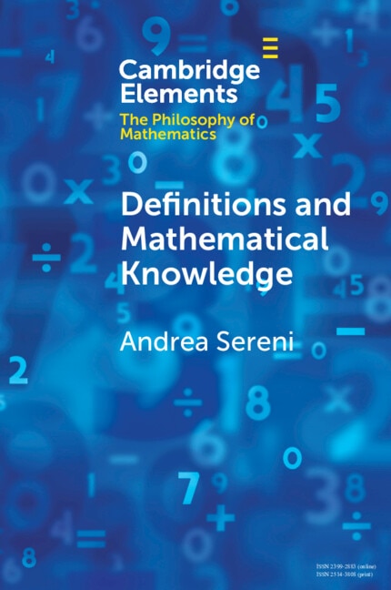 Couverture_Definitions and Mathematical Knowledge