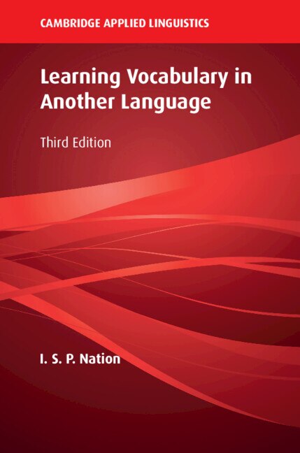 Couverture_Learning Vocabulary In Another Language