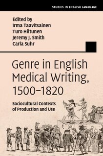Front cover_Genre in English Medical Writing, 1500–1820
