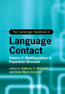 Front cover_The Cambridge Handbook of Language Contact
