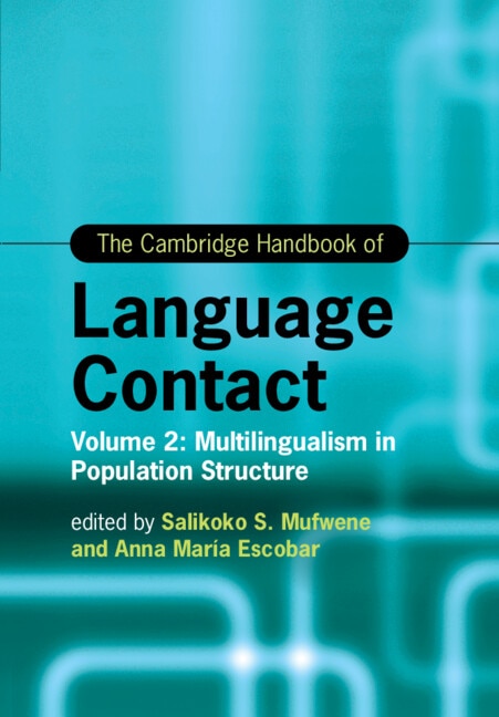 Front cover_The Cambridge Handbook of Language Contact
