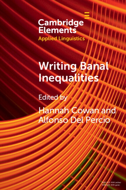 Front cover_Writing Banal Inequalities