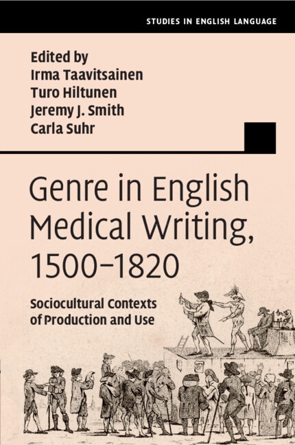 Couverture_Genre in English Medical Writing, 1500–1820