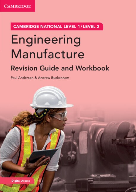 Couverture_Cambridge National In Engineering Manufacture Revision Guide And Workbook With Digital Access (2 Years)