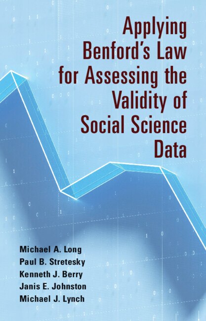 Front cover_Applying Benford's Law for Assessing the Validity of Social Science Data