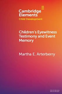 Front cover_Children's Eyewitness Testimony And Event Memory