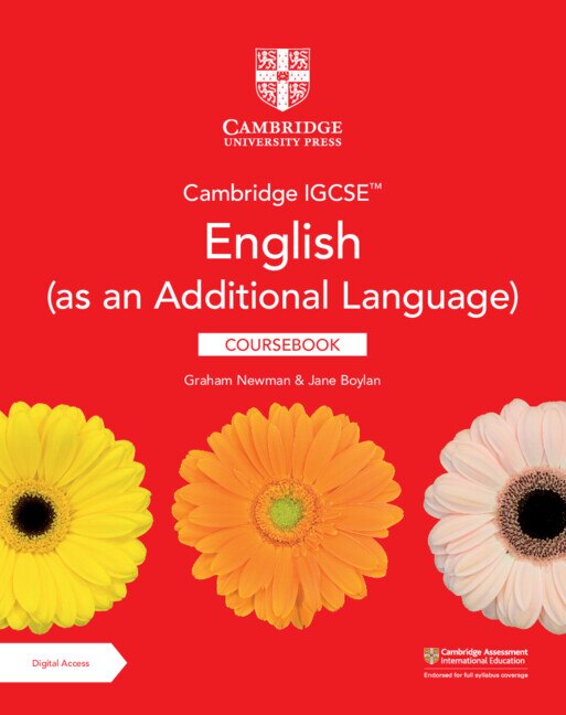 Front cover_Cambridge IGCSE™ English (as an Additional Language) Coursebook with Digital Access (2 Years)