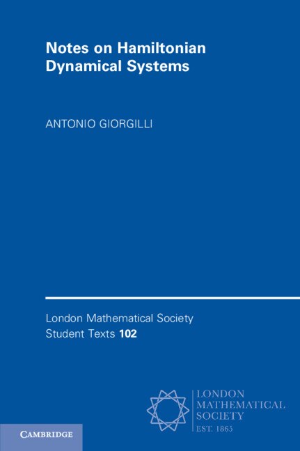Front cover_Notes on Hamiltonian Dynamical Systems