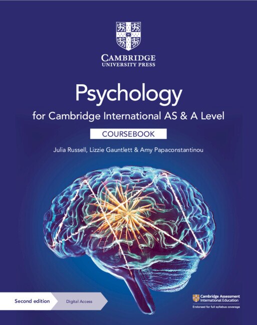 Front cover_Cambridge International AS & A Level Psychology Coursebook with Digital Access (2 Years)
