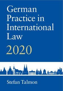 Couverture_German Practice in International Law: Volume 2
