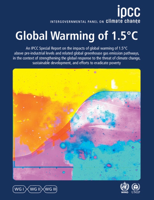 Front cover_Global Warming of 1.5°C