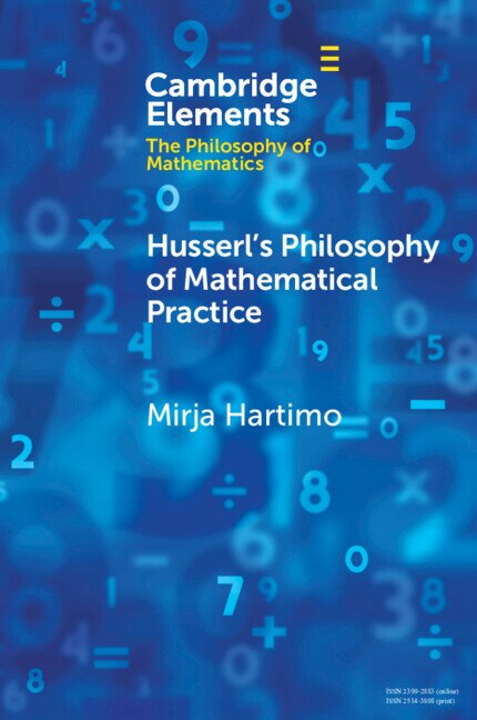 Couverture_Husserl's Philosophy of Mathematical Practice