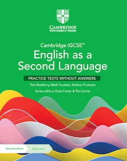 Couverture_Cambridge IGCSE™ English as a Second Language Practice Tests without Answers with Digital Access (2 Years)