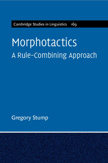 Couverture_Morphotactics: Volume 169
