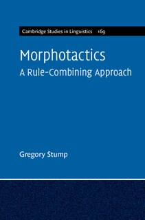 Front cover_Morphotactics: Volume 169