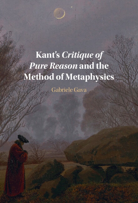Couverture_Kant's Critique of Pure Reason and the Method of Metaphysics
