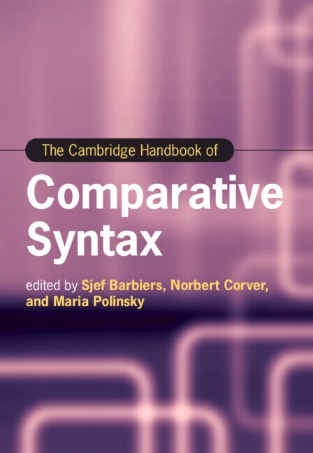 Couverture_The Cambridge Handbook of Comparative Syntax