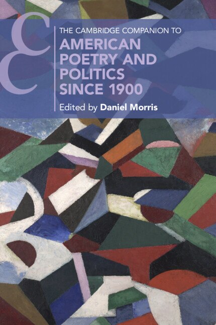 Couverture_The Cambridge Companion to American Poetry and Politics since 1900