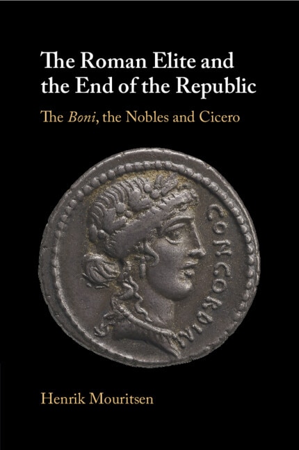Front cover_The Roman Elite and the End of the Republic