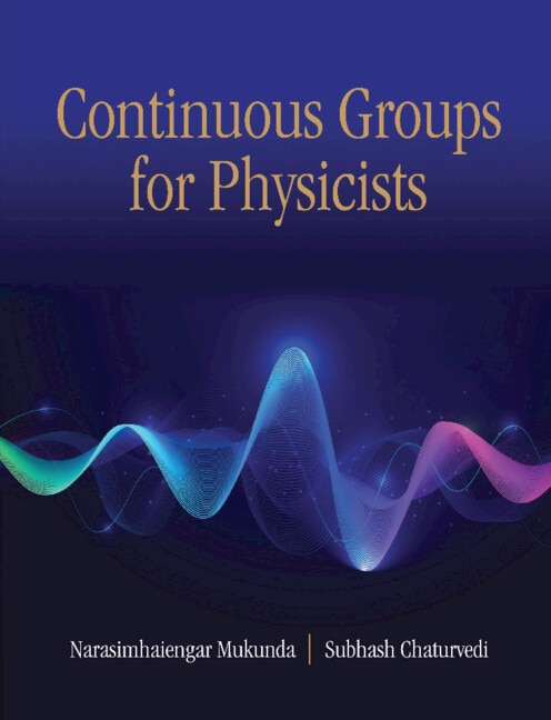 Couverture_Continuous Groups for Physicists