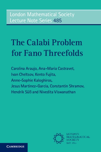 Front cover_The Calabi Problem for Fano Threefolds