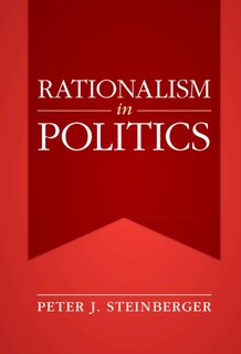 Front cover_Rationalism in Politics