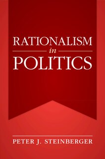 Front cover_Rationalism in Politics