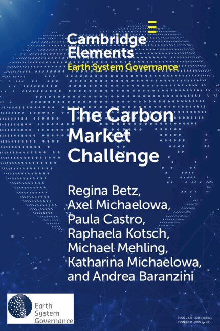 Front cover_The Carbon Market Challenge