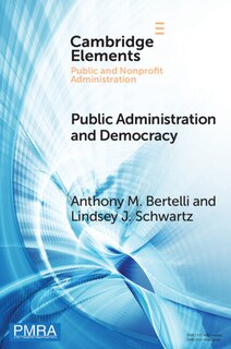 Front cover_Public Administration and Democracy