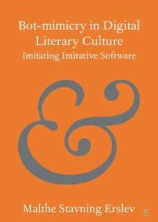 Front cover_Bot-mimicry in Digital Literary Culture