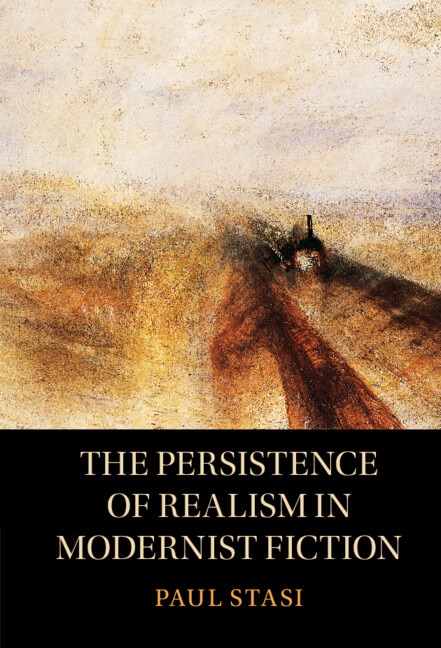 Front cover_The Persistence of Realism in Modernist Fiction