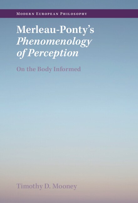 Front cover_Merleau-Ponty's Phenomenology of Perception