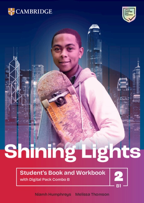 Couverture_Shining Lights Level 2 Student's Book and Workbook with Digital Pack Combo B