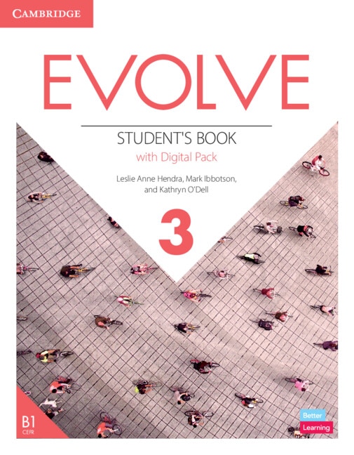 Front cover_Evolve Level 3 Student's Book with Digital Pack